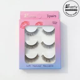 Everly Beauties G300 Series 3Pair False Eyelash Set thumbnail 1