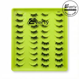 Everly Beauties 20Pair Mixed Style False Eyelash Set thumbnail 1