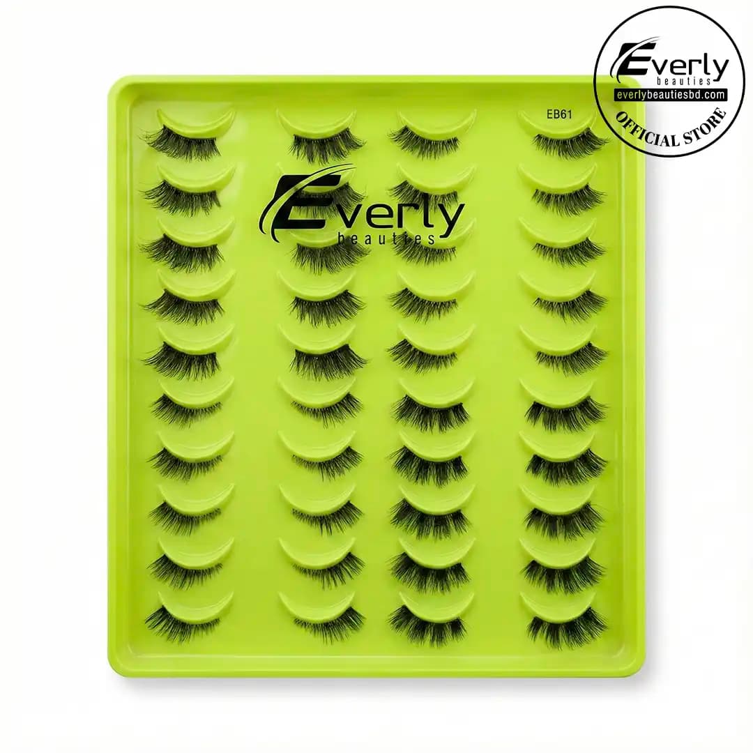 Everly Beauties 20Pair Mixed Style False Eyelash Set
