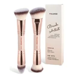 MAANGE Brush Artist 2pcs Double-Ended Makeup Brush Set thumbnail 1