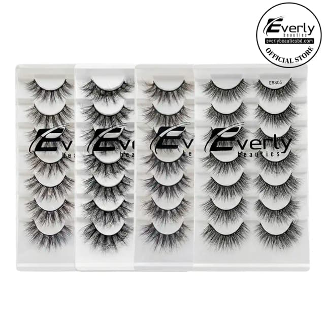 Everly Beauties 7Pair False Eyelash Set