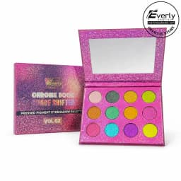 Everly Beauties Chrome Book Shade Shifter Vol. 2 Multichrome Pressed Pigment Palette thumbnail 1
