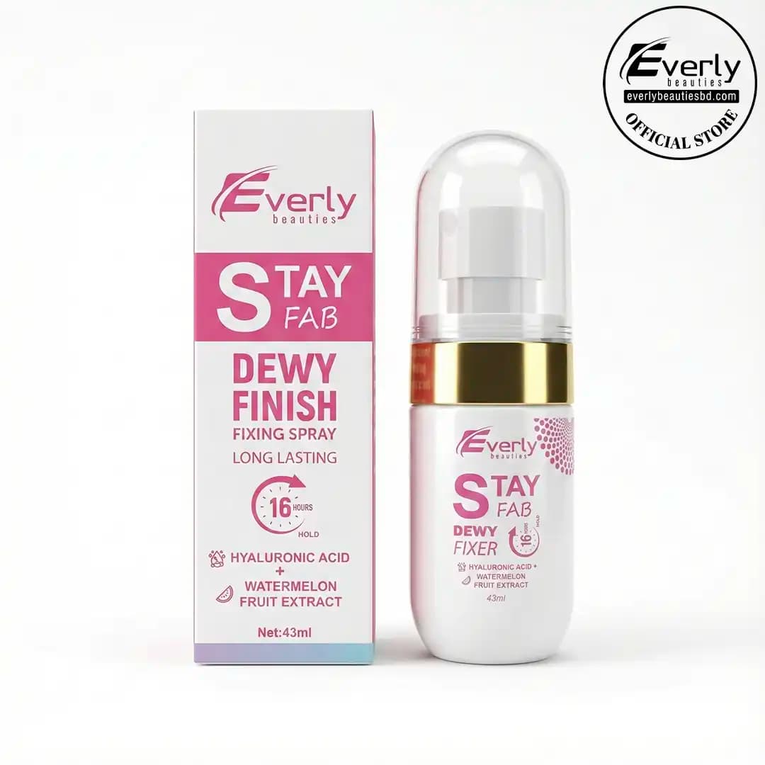 Everly Beauties Stay Fab Dewy Fixing Spray – Dewy Glow Makeup Setting Spray