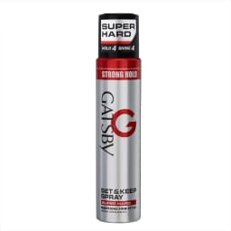 GATSBY Set & Keep Spray Super Hard Styling Hair Spray - 250ml thumbnail 1