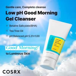 COSRX Low pH Good Morning Gel Cleanser 150ml thumbnail 3
