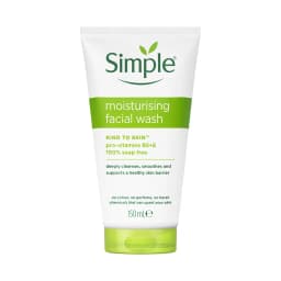 Simple Kind To Skin Moisturising Facial Wash 150ml thumbnail 1