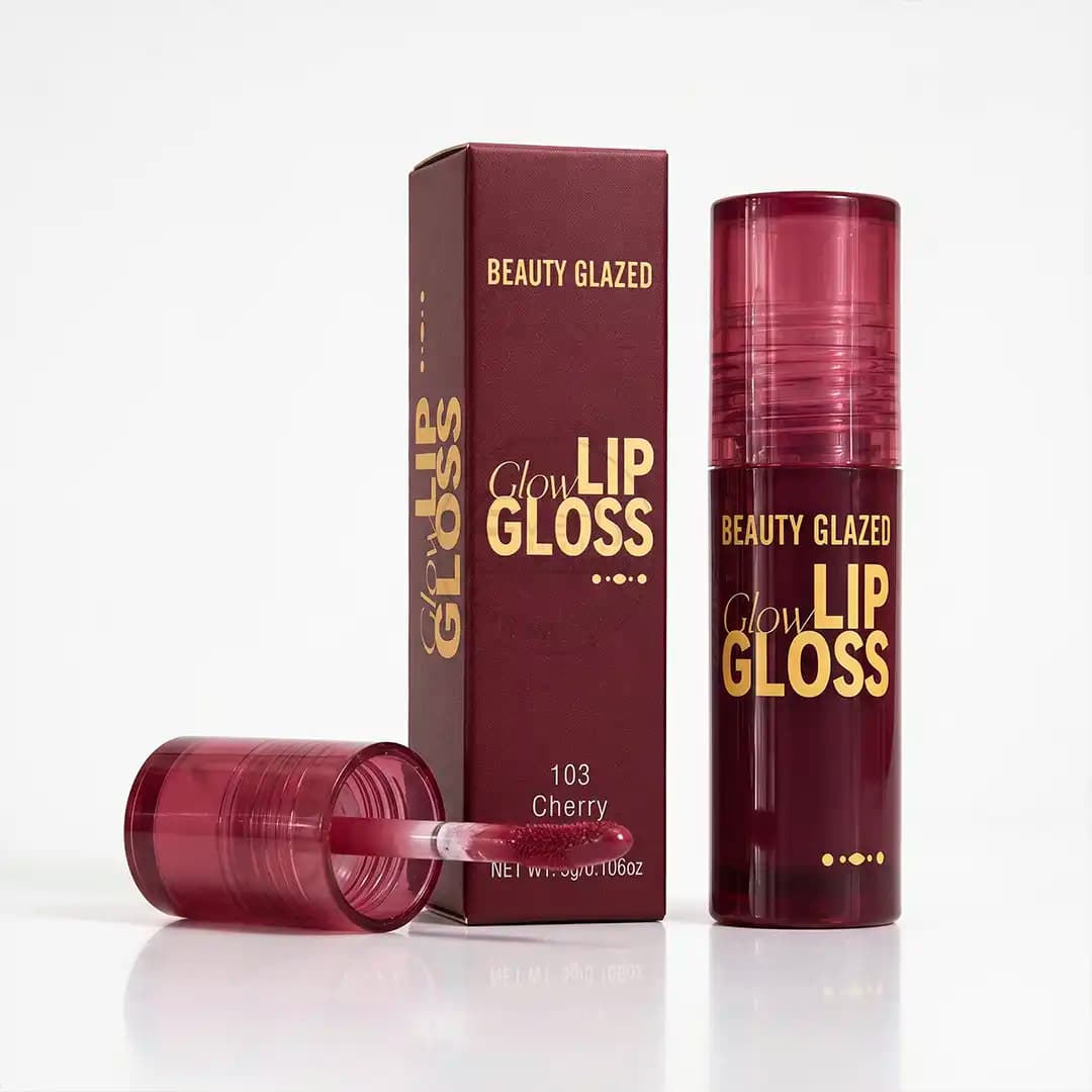 Beauty Glazed Glow Lip Gloss - High Shine Non-Sticky Lip Gloss 3g