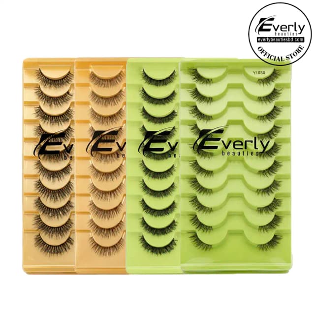 Everly Beauties 10Pair False Eyelash Set