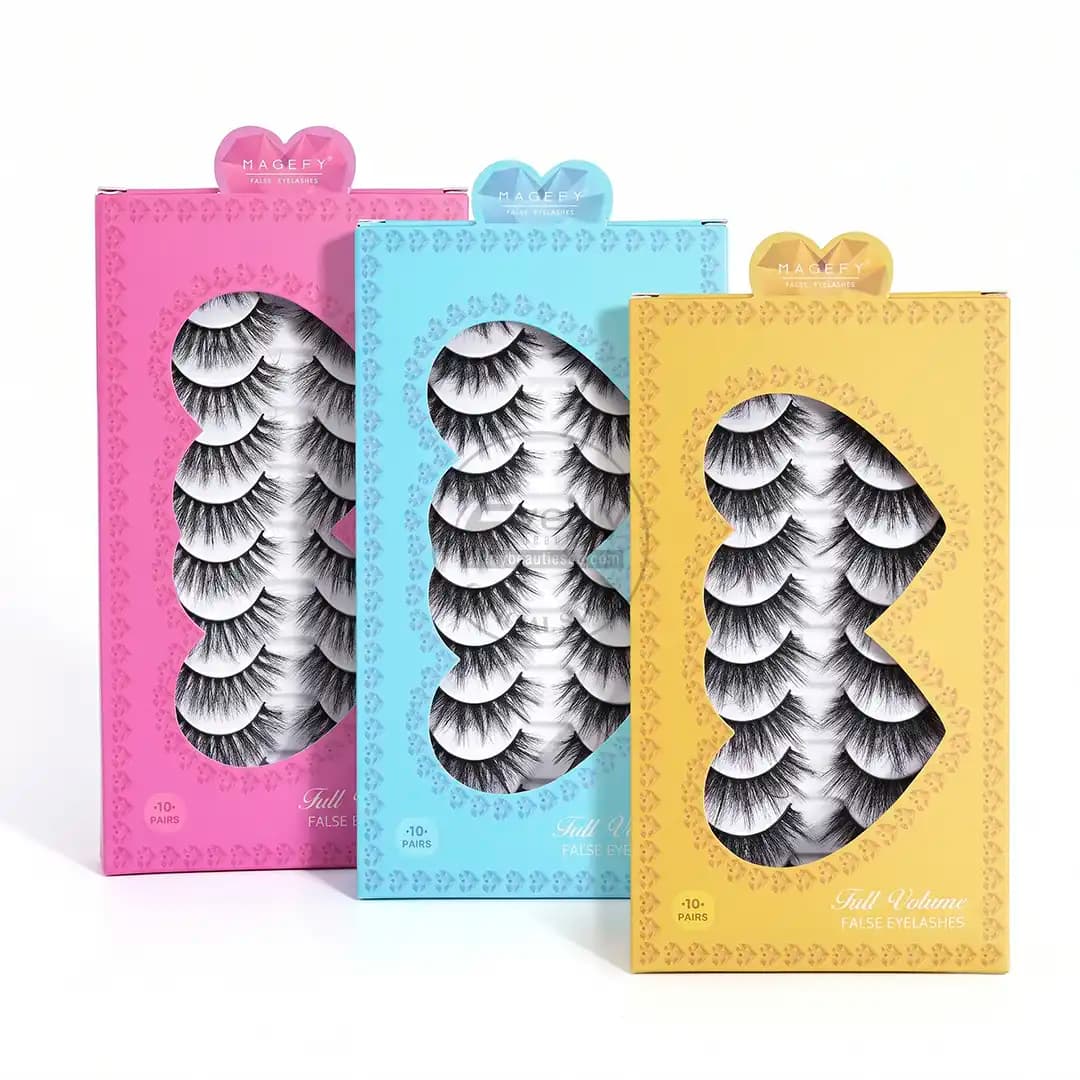 MAANGE MAGEFY 10Pair Full Volume False Eyelashes