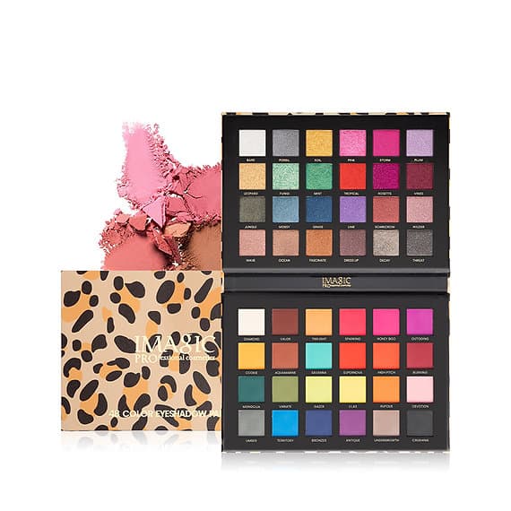 IMAGIC Professional 48 Colors Magnetic Eyeshadow Palette - Matte, Pearlescent & Polarized Shades