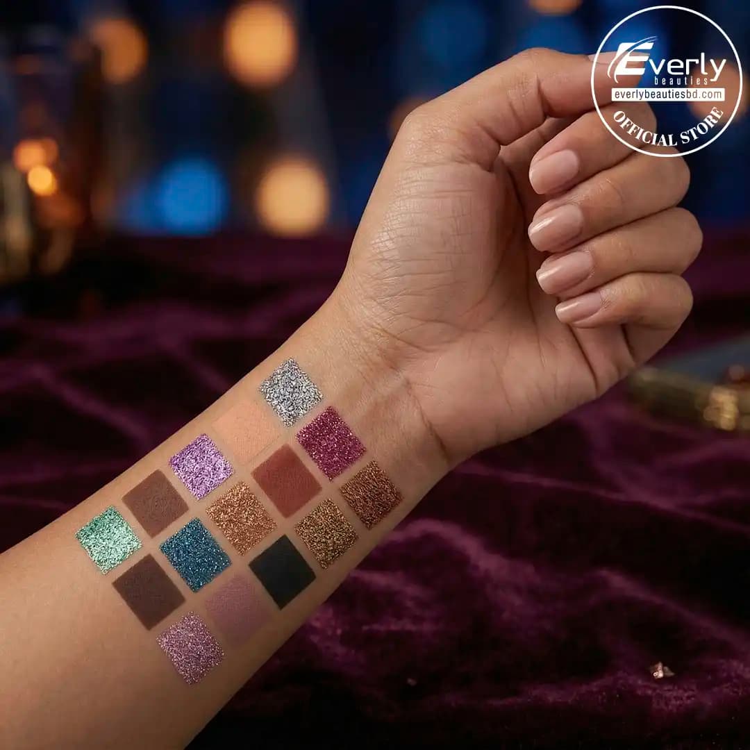 Everly Beauties 15Colors Eyeshadow Palette