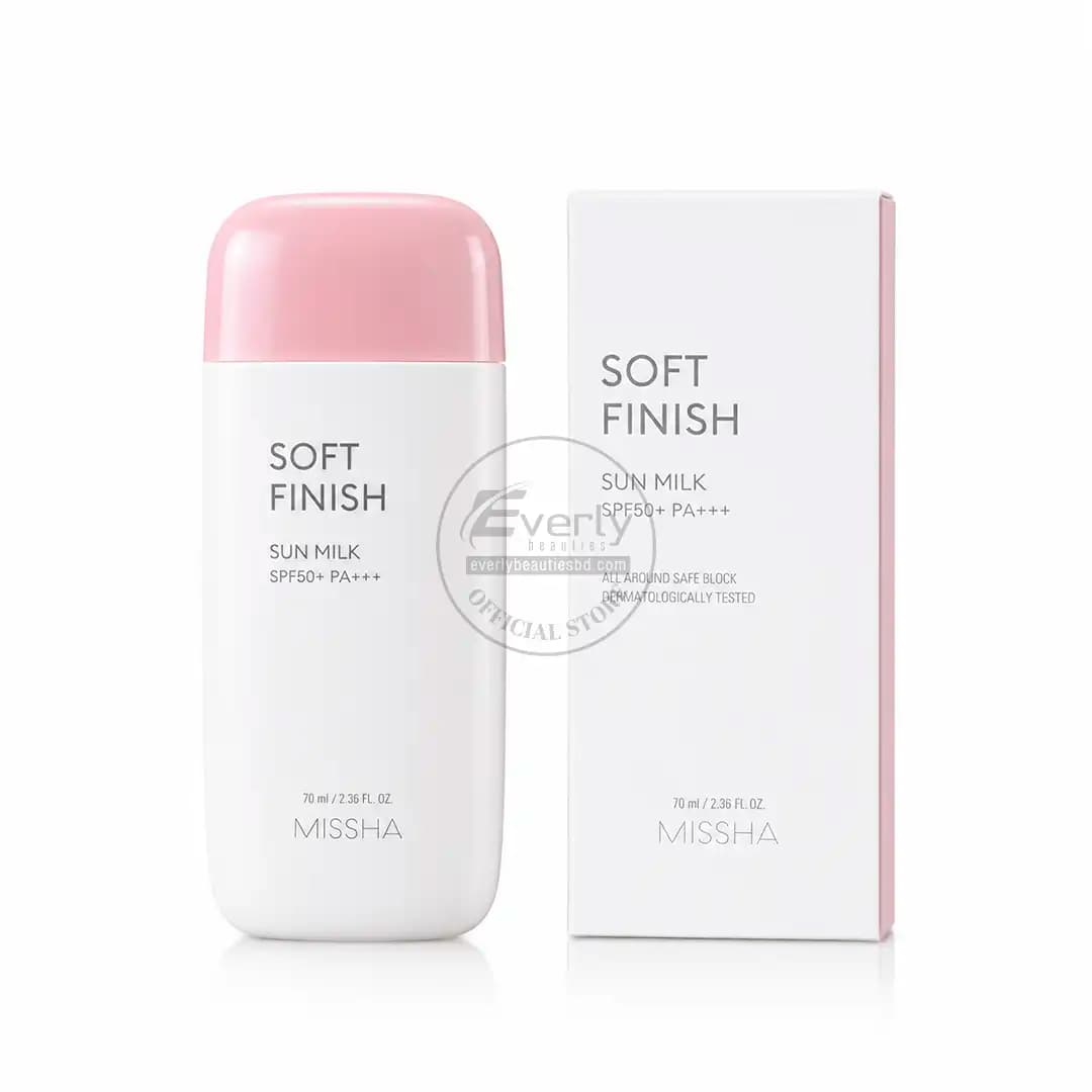 Missha All Around Safe Block Soft Finish Sun Milk SPF50+ PA+++ 70ml