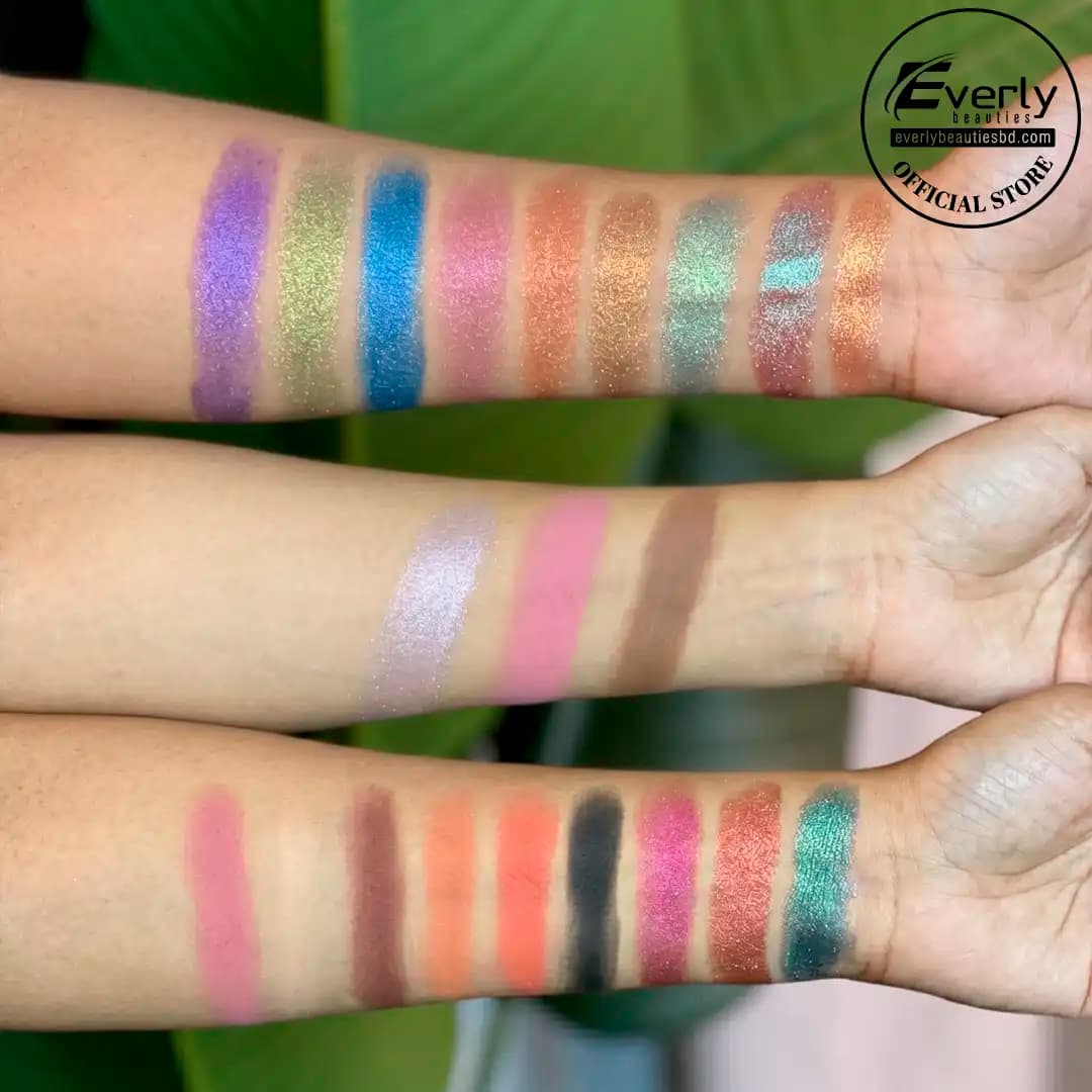 Everly Beauties Starlight Glam Studio Face & Eye Palette