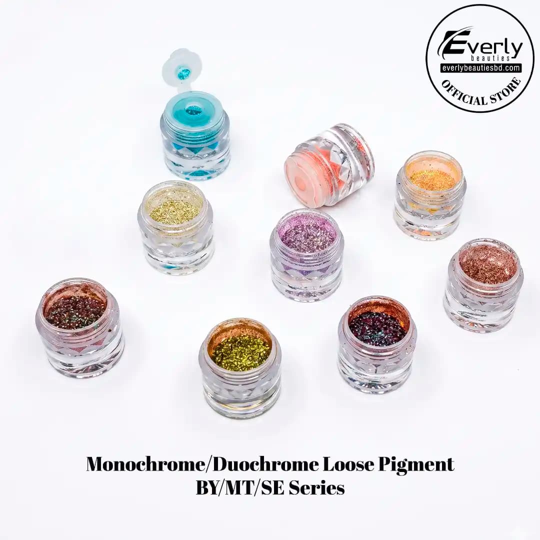 Everly Beauties Monochrome/Duochrome Loose Pigment (BY/MT/SE Series)