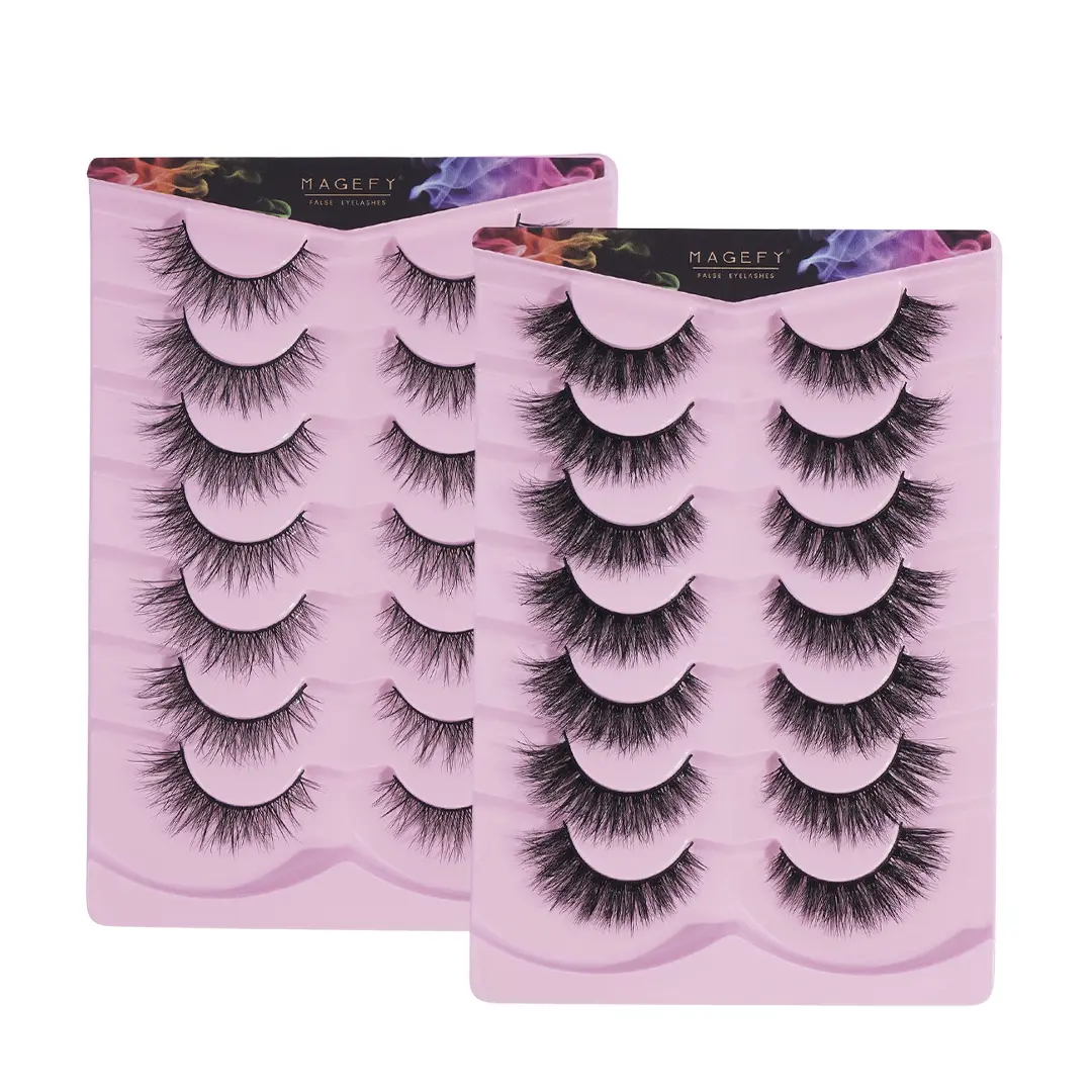 MAANGE MAGEFY 7Pair False Eyelash Set – Natural & Dramatic Styles | Reusable, Lightweight, High-Volume Lashes