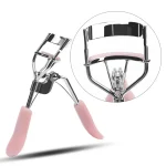 MAANGE Pink Eyelash Curler – Precision Lash Lifter for Long-Lasting Curl | Painless, No-Pinch Design | Soft Silicone Pads & Comfortable Grip