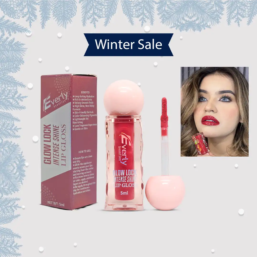 glow lock Everly Beauties Glow Lock Intense Shine Lip Gloss - Image 1