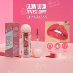 Everly Beauties Glow Lock Intense Shine Lip Gloss – High-shine, non-sticky, long-lasting lip gloss with hydrating Shea Butter and Vitamin E.