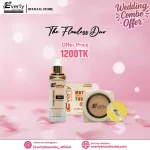 Everly Beauties Flawless Fusion Duo ( Foundation + Compact Powder ) Combo