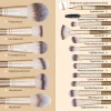 MAANGE 18Pcs Professional Makeup The Brush Set - Golden - Image 3