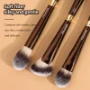 MAANGE 3Pcs Double-Ended Eyeshadow Brush Set – 6-in-1 Professional Eye Makeup Brushes | Blending, Shading, Smudging & Detailing | Soft Synthetic Bristles, Multifunction Eye Brush Kit - Image 3