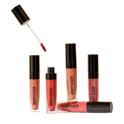 Beauty Glazed Matte Waterproof Liquid Lipstick | Long-Lasting, Smudge-Proof & Highly Pigmented – Multiple Shades