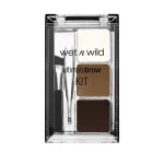 Wet n Wild Ultimate Brow Kit – Ash Brown | 3-in-1 Brow Shaping Set | Define, Fill & Highlight | Compact & Travel-Friendly