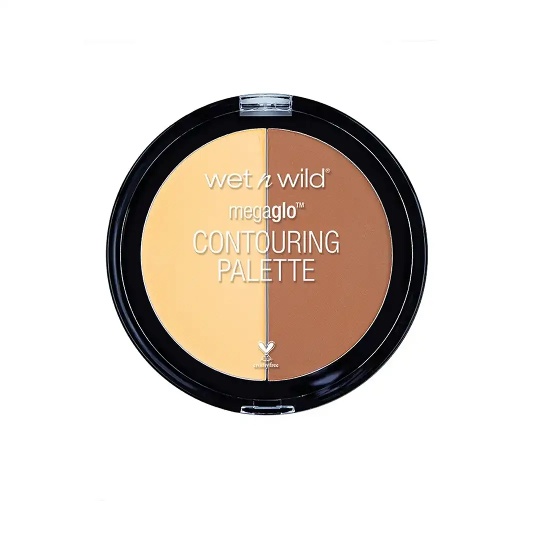 caramell toffee Wet n Wild MegaGlo Contouring Palette – Caramel Toffee | Highlight & Contour Duo | Smooth, Blendable & Long-Lasting - Image 1