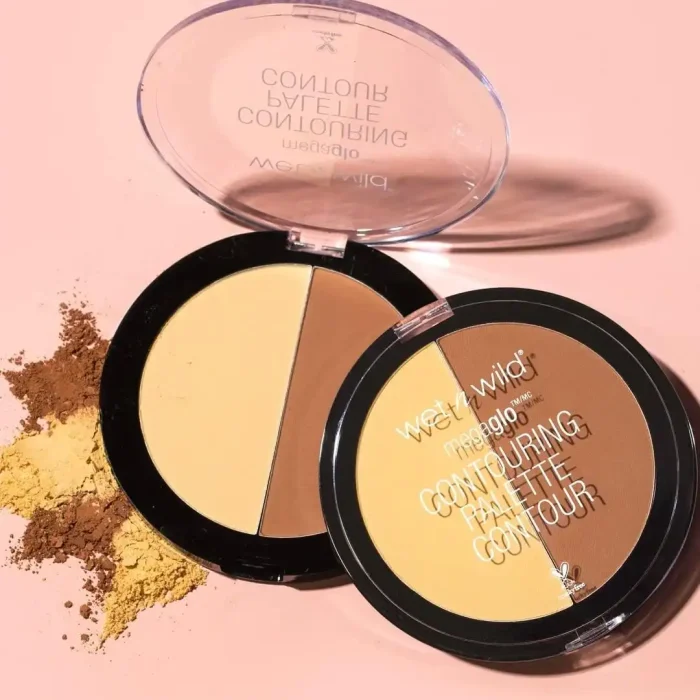 Wet n Wild MegaGlo Contouring Palette – Caramel Toffee | Highlight & Contour Duo | Smooth, Blendable & Long-Lasting - Image 2