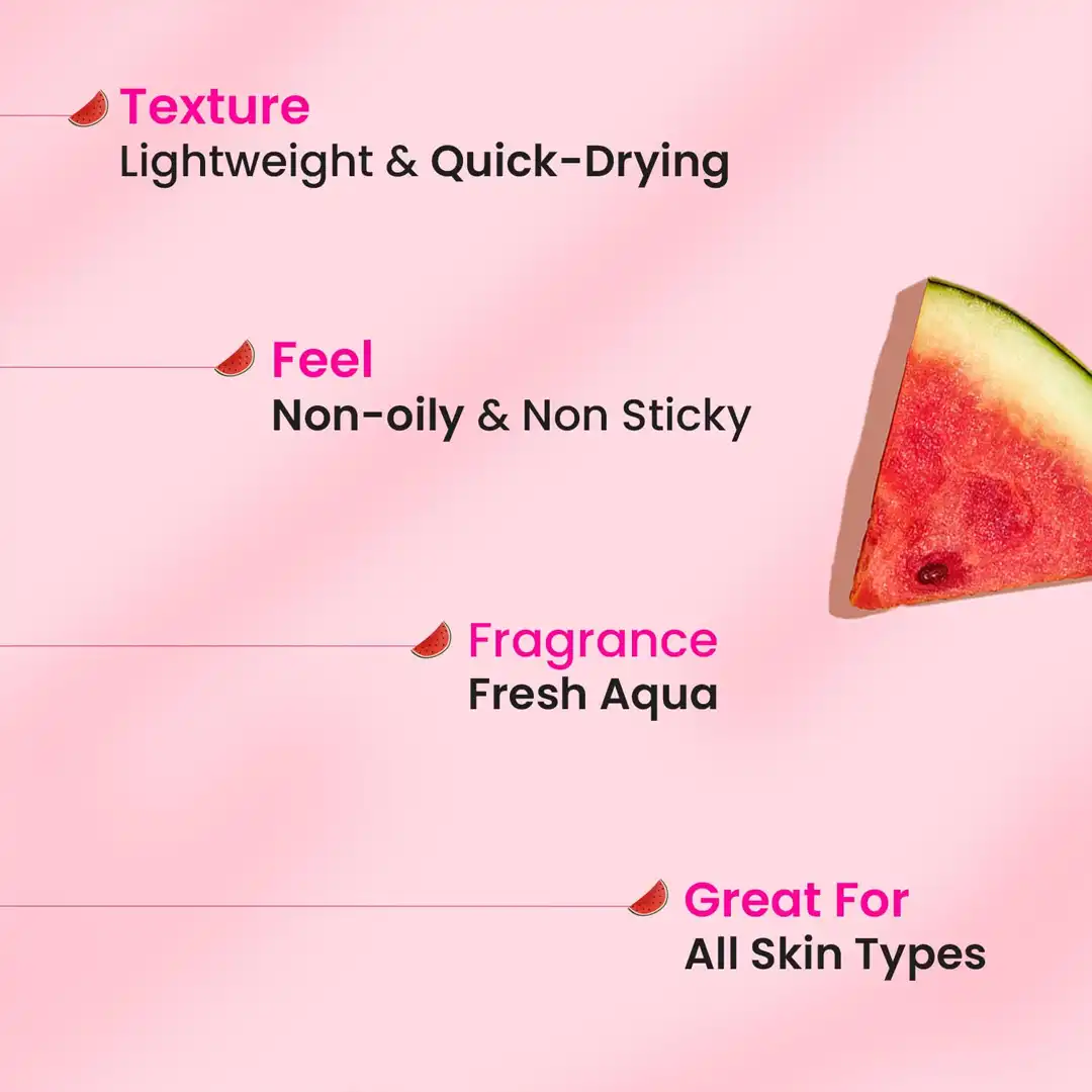 cooling underarm roll on2 Dot & Key Watermelon Cooling Underarm Roll On | 4% AHA + BHA | Odour & Sweat Control | Fresh Aqua Fragrance – 50ml - Image 3