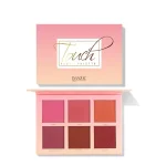 IMAGIC Touch Blush Palette | 6 Highly Pigmented Shades | Long-Lasting, Blendable & Matte Finish – All Skin Types