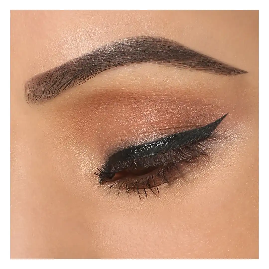 lakme2 Lakme Ultimate Glam Eye Liner | Semi-Matte Black | Long Lasting | Smudge-Proof – 9ml - Image 3