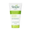 Simple Kind to Skin Moisturising Face Wash | With Vitamin E & Pro-Vitamin B5 | Gentle, Soap-Free Cleanser for Dry & Sensitive Skin – 150ml