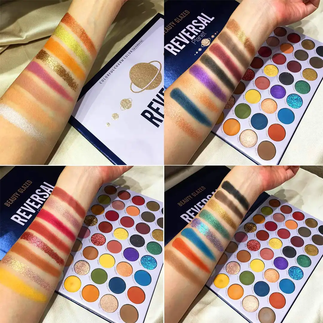 reversal2 Beauty Glazed Reversal Planet Eyeshadow Palette | 40 Matte, Shimmer & Glitter Shades - Image 3