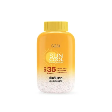 Sasi Sun Cool Loose Powder SPF35 PA+++ | 50 g | Cooling, Oil-Control & Sun Protection