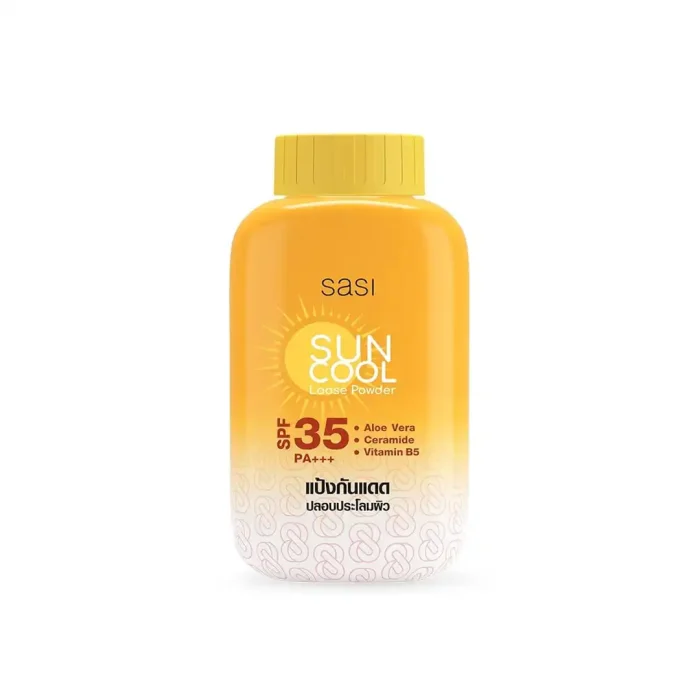 Sasi Sun Cool Loose Powder SPF35 PA+++ | 50 g | Cooling, Oil-Control & Sun Protection - Image 1