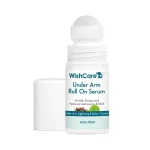 WishCare Underarm Roll On Serum | 5% AHA + 3% Kojic Acid | Brightening & Odour Control | Alcohol-Free – 50ml