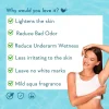 WishCare Underarm Roll On Serum | 5% AHA + 3% Kojic Acid | Brightening & Odour Control | Alcohol-Free – 50ml - Image 2