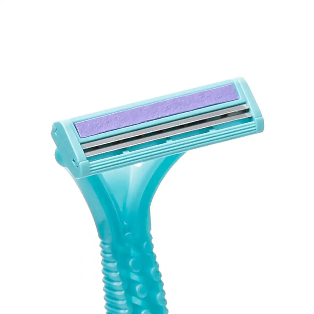 venus razor2 Gillette Simply Venus 2 Disposable Razor for Women | Pack of 4 | Smooth Shave, Glide Strip & Dual Blades - Image 2