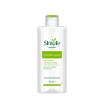 Simple Kind to Skin Micellar Cleansing Water 200ml | All-in-One Makeup Remover & Facial Cleanser | Gentle Formula for Sensitive Skin | Dermatologically Tested | No Harsh Chemicals