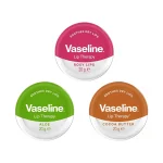 Vaseline Lip Therapy | Original Petroleum Jelly Lip Balm | Intense Moisture & Healing | Clinically Proven Relief for Dry, Chapped Lips | Travel Size